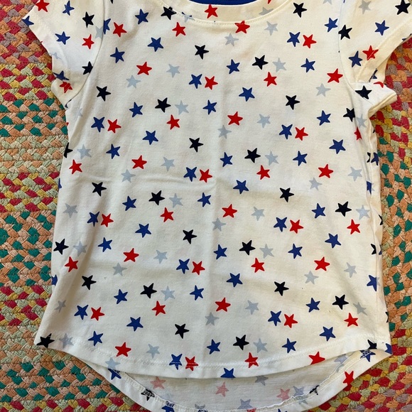 Cat and Jack Patriotic red white blue dress shorts 4T - Picture 6 of 8